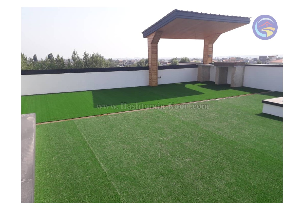 دوبلکس نما مدرن با سند و استخر چهار فصل نور